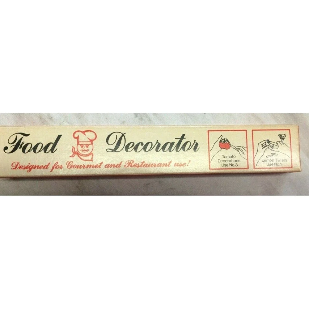 Quikut Vintage Food Decorator Tool Stainless Steel Chef Tool New Free Shipping